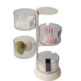 thumbnail image 2 of Beauty Sponge Storage Box Clear Rotatable Storage Box For Makeup Storage Supplies, 2 of 3
