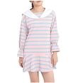 thumbnail image 2 of LOVZFMLL Robe Fille avec Grand Style Universitaire Robe Princesse Robe Fille Manches Longues Col Rabattu, 2 of 5