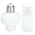 thumbnail image 5 of Zócalo de bombilla con control remoto Zócalo de bombilla remoto inalámbrico con control remoto para base de bombilla E27 220 V, 5 of 5