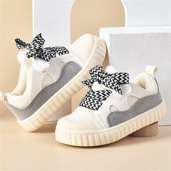 NOKIO Baby Sneakers for Boys and Girls Spring Autumn Colorful Design, Soft Bottom Non-Slip Toddler Shoes Comfortable Cloth Walking First Step Shoes
