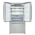 thumbnail image 2 of Forno Aosta 36-Inch French Door Refrigerator, Stainless Steel, 22.4 cu.ft, External Water Dispenser, Automatic Ice Maker, ENERGY STAR Certified, 2 of 4