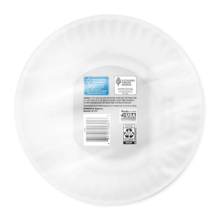 We tested paper plates including Target and Walmart - a non-grocery store  brand won, you're better off paying a tad more