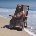thumbnail image 6 of Mortal Kombat Beach Towel, Microfiber Sand Free Bath Towel, Super Absorbent Towel, Quick Dry Large Lightweight Towels for Bath Swimming Pool Travel Sports Yoga 52x32 Inch, 6 of 9