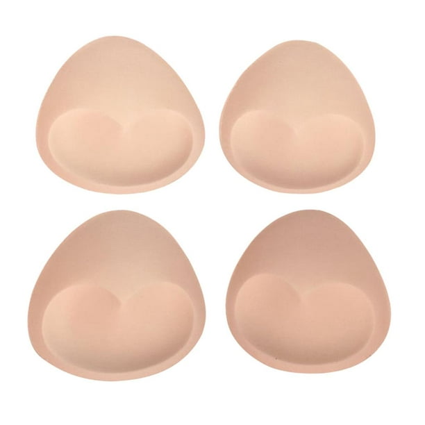 Removable Bra Pad Inserts Sponge Pads for Sports Nude 