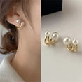 thumbnail image 4 of Guardurnaity 1 par de pendientes para mujer, boda, cumpleaños, compromiso, oficina, pendientes, joyería artística para fiesta, accesorios de Ropa, zapatos y accesorios Miscelánea, 4 of 6