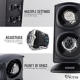 thumbnail image 3 of Versa Automatic Double Watch Winder - Black, 3 of 6