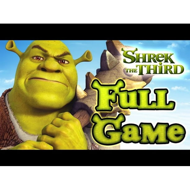 Shrek the third wii cheap game