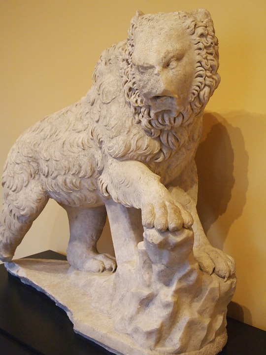 Classical Lion Ancient Style Greece Greek Art20 Inch By 30 Inch