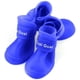 thumbnail image 3 of 2 pares de zapatos para perros, botas de silicona, impermeables y antideslizantes para la lluvia, para perros pequeños (S, Azul), 3 of 5