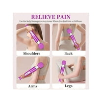 Powerful Big Handheld Electric Back Body Massager Vibrating Massager for Woman Adult Sports Recovery Muscle Aches Pain Shoulder Neck Leg Back Hand Foot Massage Tool