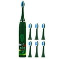 thumbnail image 1 of asddcavvf Toothbrush Children USB Rechargeable Toothbrush Soft Hair Cleaning Tool Bathroom Organizers and Storage Bathroom Organizer Countertop Paper Towels, 1 of 2