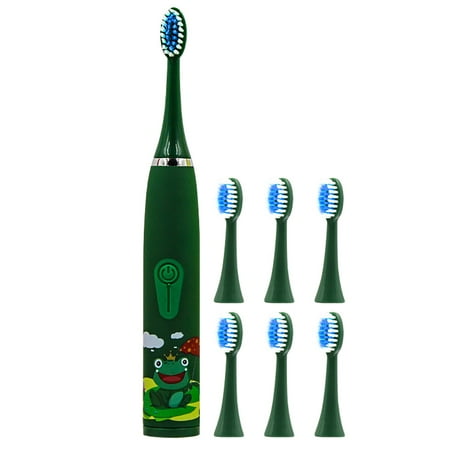 Electric Toothbrush Children USB Rechargeable Toothbrush Soft Hair Cleaning Tool