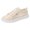Khaki, variant on Women's Lace Sneakers with Arch Support Classic Casual Walking Shoes Non Slip Strappy Summer Dressy Travel Work Shoe White 6