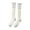Beige, variant on WREESH Women Fashion Knee High Socks Socks Winter Coral Fleece Socks Middle Tube Sleeping Home Calf Socks Gray