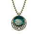 thumbnail image 1 of Ocean Green medusas ciencia naturaleza foto Colgante Estrella Collar Luna Cadena Joyas Unbranded M, 1 of 3