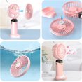 thumbnail image 5 of Ventilador de cuello Colgante portátil Sincero 3000mah USB-C recargable 5 modos de Velocidad potente con base, 5 of 5