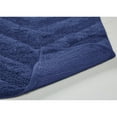 thumbnail image 3 of Better Trends 24" x 40" Bathroom Rugs 100% Cotton Soft Water Absorbent Non Slip Bath Mat Machine Washable Rug (Navy) Hugo Collection, 3 of 4