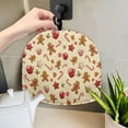 thumbnail image 5 of HELLHERO Teapot Dust Cover Keep Warm Lightweight, for Women, Gingerbread Christmas Mix, 5 of 8