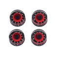 thumbnail image 1 of 4 Pcs Guitar Knobs Amplifier Knobs AMP Effect Pedal Control Knobs Volume Tone Knobs Guitar Guitar Dial Knobs, 1 of 4