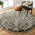 thumbnail image 1 of Safavieh Moroccan Fringe Shag Janella Geometric Area Rug, 1 of 5