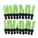 thumbnail image 2 of 20 Piezas / Paquete Deslizadores De Cremallera De Metal Kit De Reparación De Del Cable De De La Cabeza Correas Suministro Verde, 2 of 8