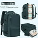 thumbnail image 1 of Mochila para hombre, bolsa de viaje de negocios, bolsa de equipaje para mujer, bolsa de viaje de corta distancia, mochila escolar para computadora de estudiante de gran capacidad, 1 of 5
