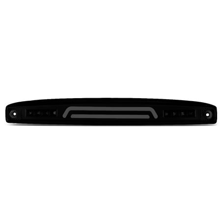 Truck Parking 3d for 2003 to 2006 Dodge Ram Truck Tinted Housing 3D LED Bar Rear Center Tailgate Lamp Brake Light 04 05 ()