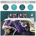 thumbnail image 5 of Onerepublic Everyday Sleep Fit Closure Smooth Surface Texture Duvet Cover Sets Family Use, 5 of 5