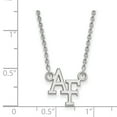 thumbnail image 3 of 14k White Gold Logoart United States Air Force Academy Small Pendant Necklace, 3 of 4