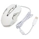 thumbnail image 2 of Ratón para juegos RGB, 7200 DPI, botones programables, retroiluminación, software compatible con botón de disparo rápido DIY, ratón para juegos con cable USB, color blanco, 2 of 5