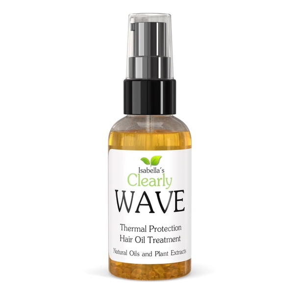 Clearly WAVE, Damage Control Hair Oil with Jojoba and Olive Thermal