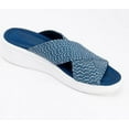 thumbnail image 1 of Large Size Bottom Slope With Fish Mouth Flying Woven Cross Sandals, 1 of 6