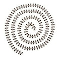 thumbnail image 4 of Rongfmy 1 Yard Crystal Beaded Glass Rhinestone Chain Ribbon for Sewing Craft ration, 4 of 6