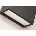 thumbnail image 2 of AFX Dakota 1-light ADA Black LED Outdoor Sconce, Frosted White Glass Shade, 2 of 3