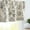 Floral Black on Beige, variant on Floral Curtain Valance for Windows 16 Inch Linen Valance for Kitchen Living Room Rustic Cottage Farmhouse Flower Butterfly Curtain Rod Pocket 1 Panel Double Layer Blackout Black on Beige