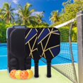 thumbnail image 6 of Premium Set of 2 Pickle Ball Racquets Nonslip Grip with Bag Portable Professional Pickleball Rackets for Adults Men A, 6 of 10