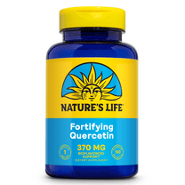 Nature's Life Quercetin 400mg | May Support Healthy Cells, Immune & Cardiovascular Functions & Healthy Sinuses | 100 Vegetarian Capsules