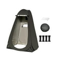 thumbnail image 6 of koolsoo Privacy Tent Changing Room for Single Person Foldable Shower Tent Mobile Toilet with Carrying Bag for Tailgate Camping Hiking Black, 6 of 8