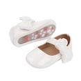 thumbnail image 3 of Baby Girls Cute Moccasinss Soft Sole Bowknot PU Leather Flats Shoes First Walkers Non-Slip Spring Autumn Princess Shoes, 3 of 5