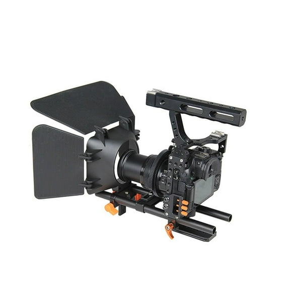 Cage Set Video Camera Cage Stabilizer Follow Focus Matte Box ,Easy to Use