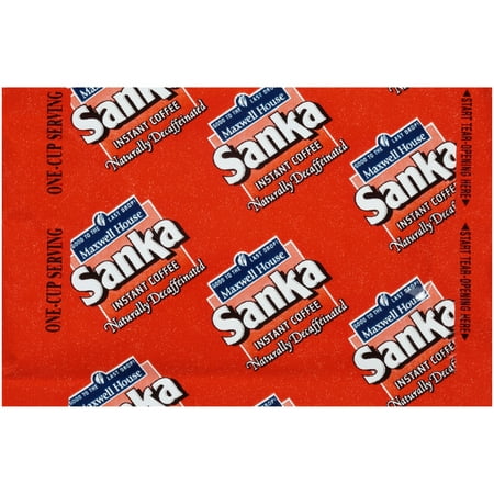 Sanka Decaffeinated Instant Coffee Packets (Pack of