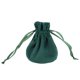 thumbnail image 1 of Bolsas de terciopelo para joyería, juguetes, cuentas, bolsas para guardar dulces, bolsas de regalo, decoración de bodas y Navidad, color verde oscuro., 1 of 1