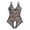 Black, variant on High Waisted Ladies Panties qinhaie Women's Halter Deep V Lace Bodysuit, One Piece Outfit, Breathable Stretchy Underwear Wine Red Intimates