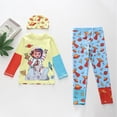 thumbnail image 2 of Boys Surfing Trunks and Rash Guard Set for Pool Beach Summer Play High Elasticity Swimwear Pairs Comfortable Quick-Dry Lightweight Safe Swimwear for 4-12 Years Old, 2 of 7