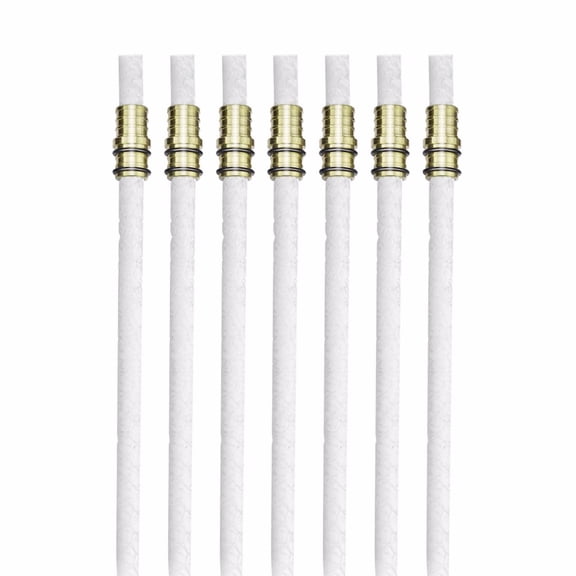 13" Long Life Fiberglass Replacement Wicks for Torch, Patio Torch Lights Kit, Outdoor Garden Citronella Torches, Diy Homemade Torch Wine Bottle Torch Wicks, Indoor Decor (Without Bottle)