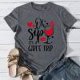 thumbnail image 1 of Camiseta Oh sip it is a girls trip Tee Gris oscuro XXL FLhrweasw Para estrenar, 1 of 2