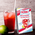 thumbnail image 7 of Sonic Singles To Go Powdered Drink Mix, Cherry Limeade Flavored Water Enhancer Non-Carbonated Sugar-Free Beverages 2 Boxes - 6 Sticks each - 12 Servings, 7 of 7