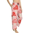 thumbnail image 3 of Kdxio Women's Comfy Stretch Cute Mushroom1Print Drawstring Pajama Pants-XX-Large, 3 of 9