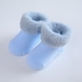 thumbnail image 5 of Baozhu 6 Pairs Baby Girls Non Slip Socks Toddler Warm Thick Soft Faux Mink Socks with Grips for 0-3Years Infant Newborn Girls, 5 of 11