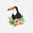 thumbnail image 4 of Inktastic Toucan with Hawaiian Flowers Boys or Girls Baby Bodysuit, 4 of 5